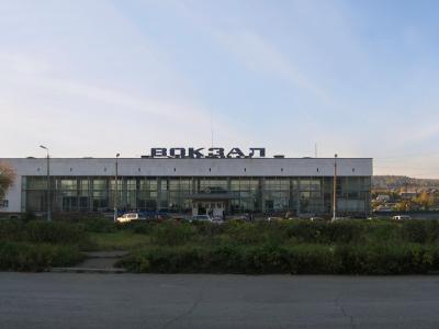 Здание железнодорожного вокзала станции Ачинск - 1