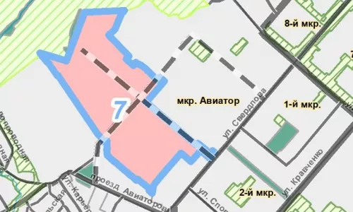 г. Ачинск, микрорайон «Авиатор»