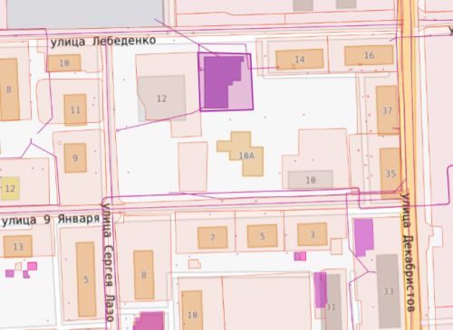 Реконструкция объекта незавершенного строительства в нежилое здание «Бассейн» по ул. Лебеденко, 12